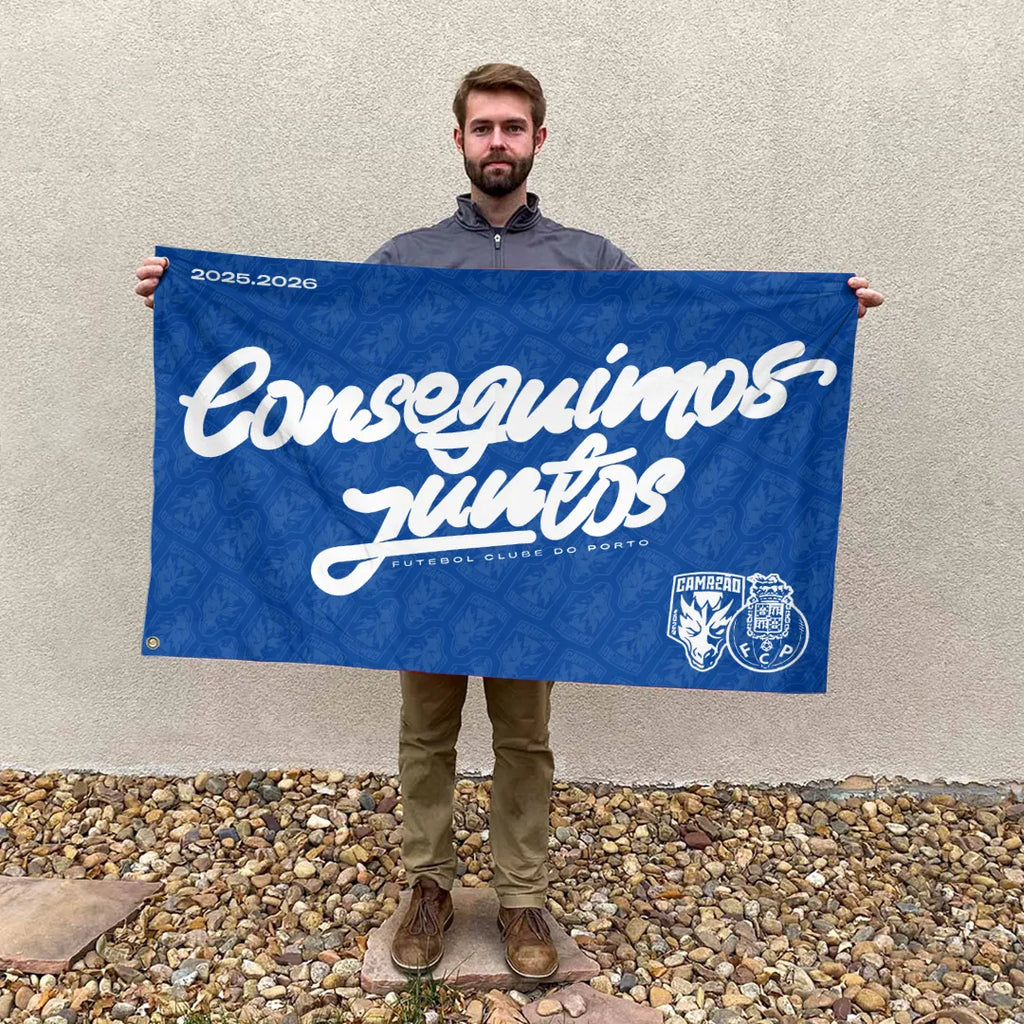 F.C. Porto Campeao Liga Portugal 25/26 3D Double-side House Flag – TANTN22664