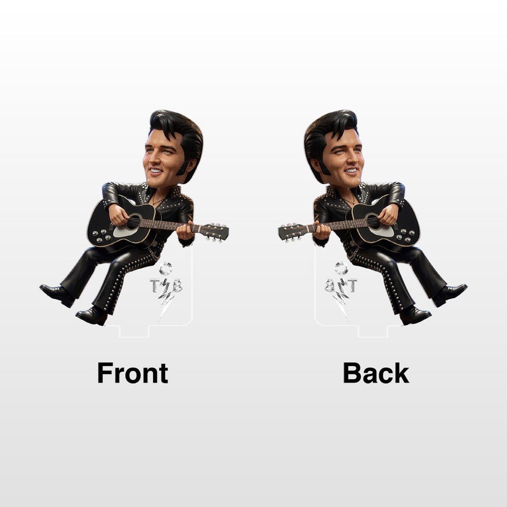 Elvis Presley Custom Shape Spring Acrylic Standee – TANTN22776