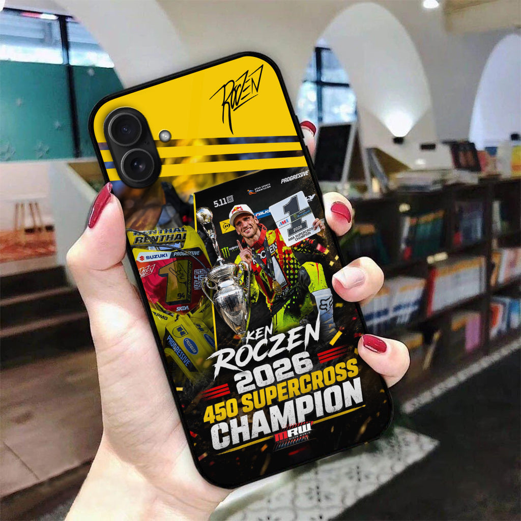 Ken Roczen 450SX Champion 2026 Phone Case – TANTN22836