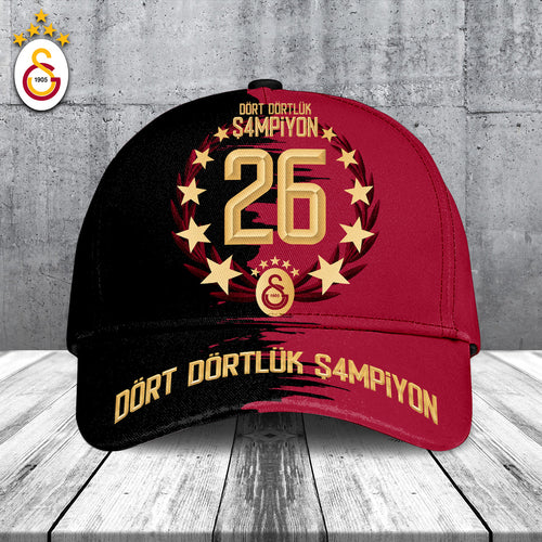 Galatasaray S.K. Turkish Champions 25/26 Classic Cap – TANTN22847