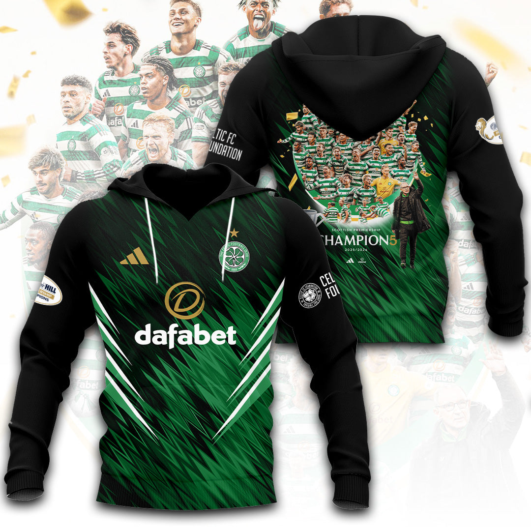 Celtic F.C. Champions 25/26 3D Apparel – TANTN22946