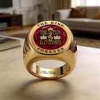 Elvis Presley 3D Engraved Ring – TANTN22981