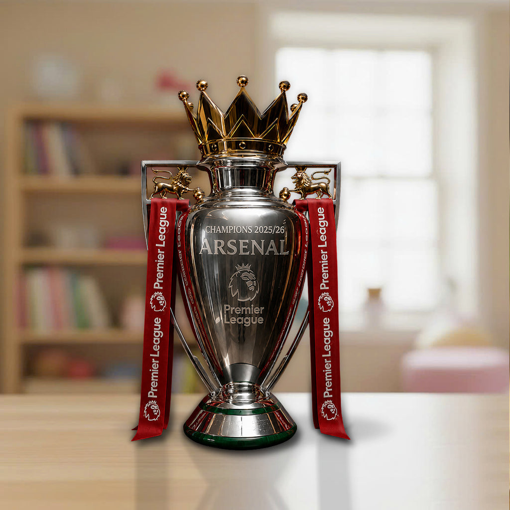 Arsenal FC Premier League Champions 25/26 Custom Shape Acrylic Plaque – TANTN23003