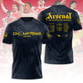 Arsenal FC Premier League Champions 25/26 3D Apparel – TANTN23008