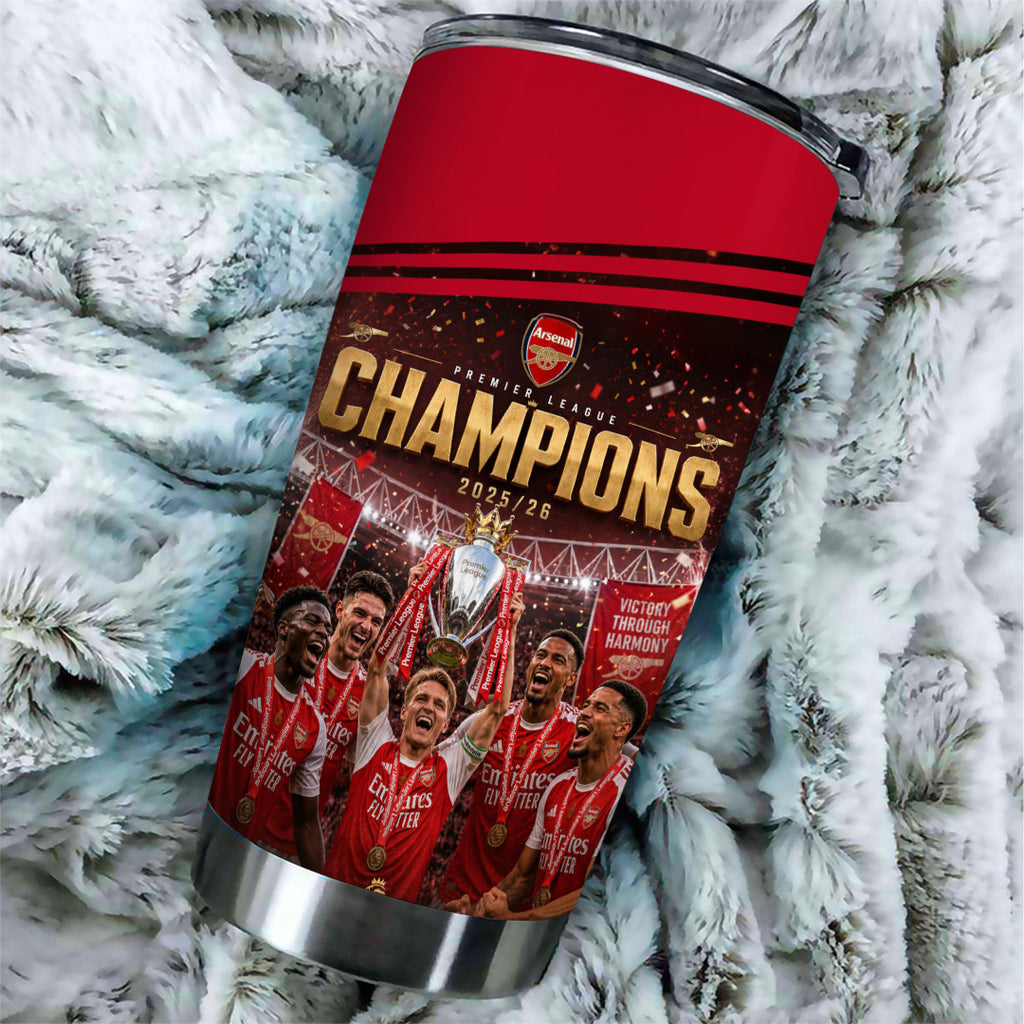 Arsenal FC Premier League Champions 25/26 Tumbler Cup – TANTN23029