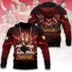 Arsenal FC Premier League Champions 25/26 3D Apparel – TANTN23031