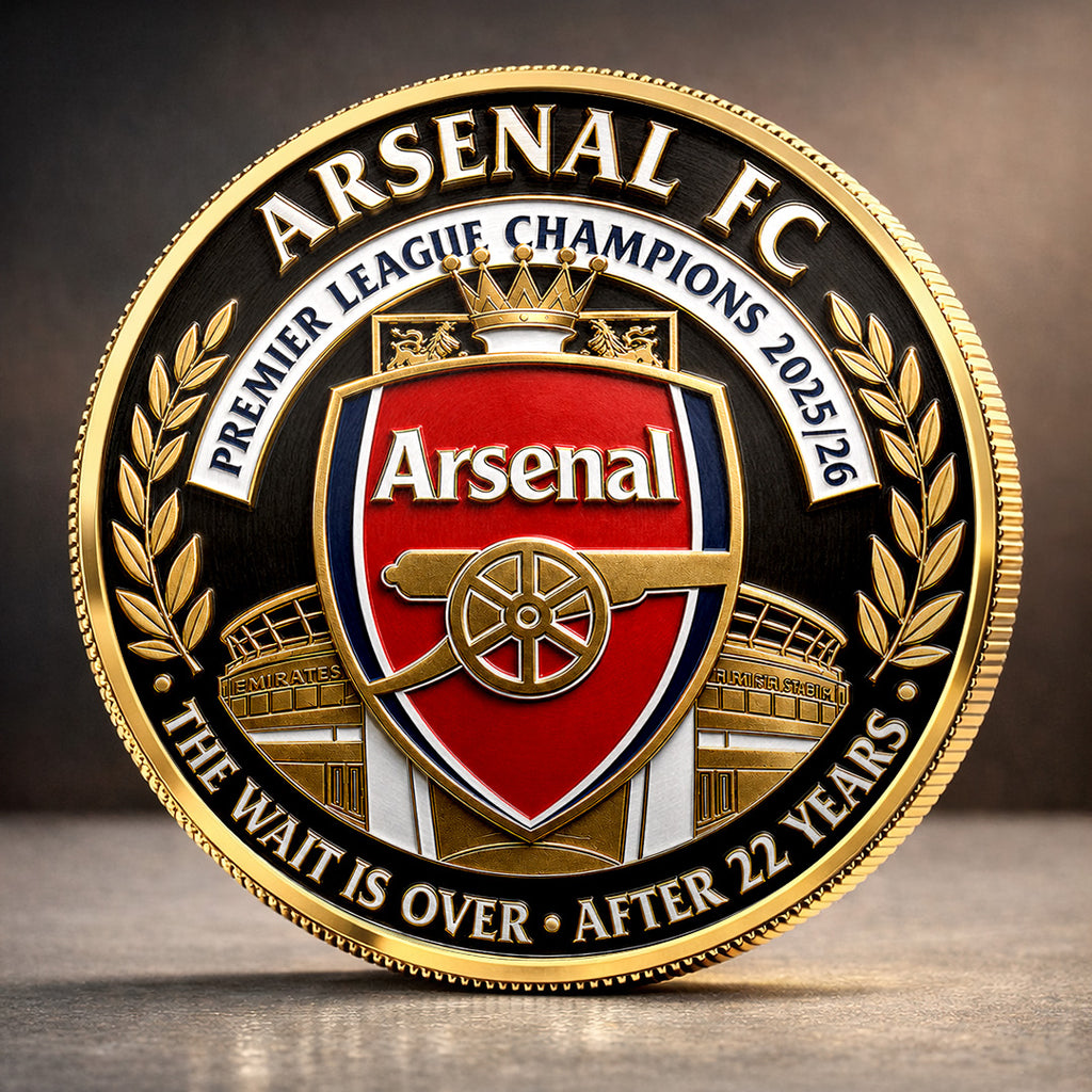 Arsenal FC Premier League Champions 25/26 Commemorative Coin – TANTN23040