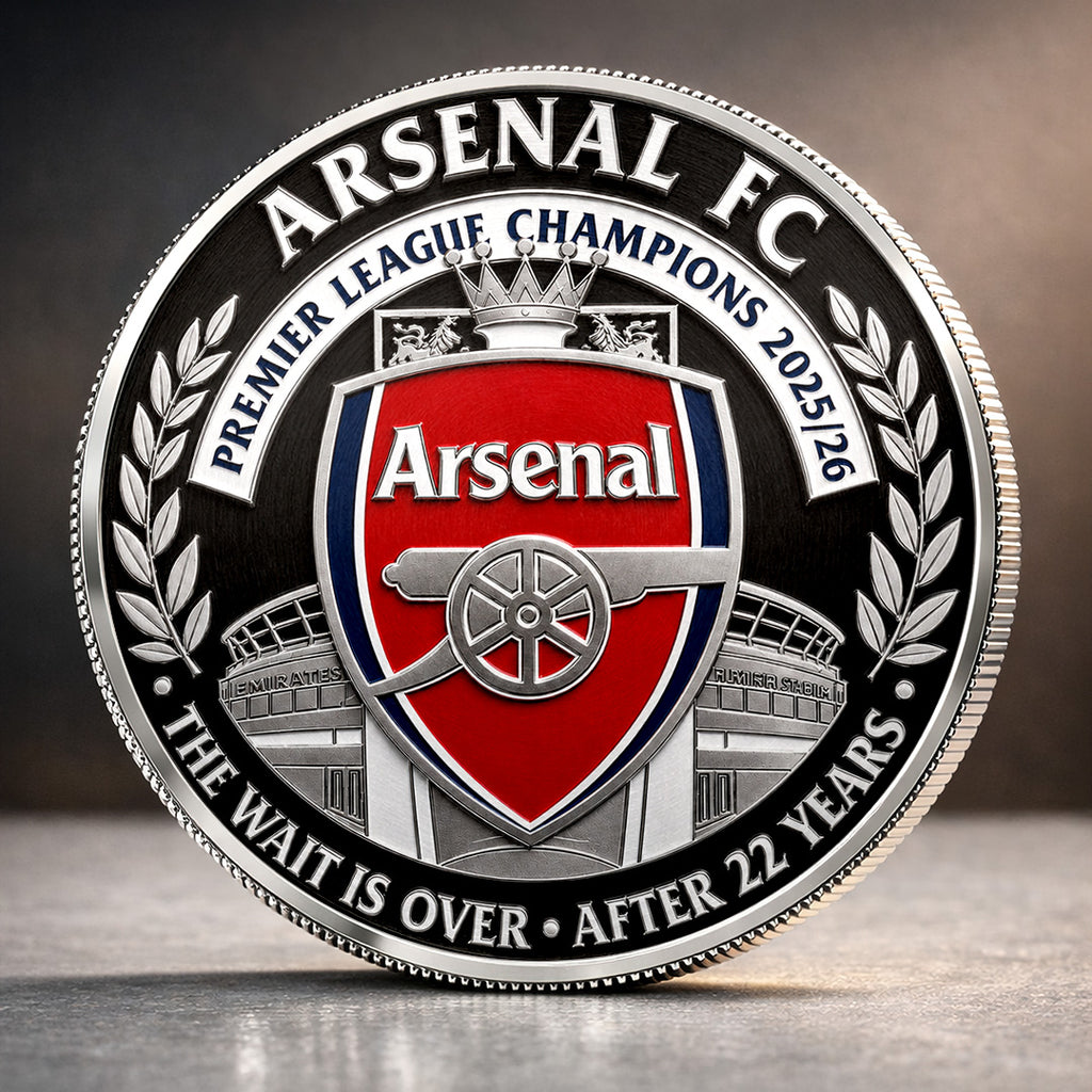 Arsenal FC Premier League Champions 25/26 Commemorative Coin – TANTN23040