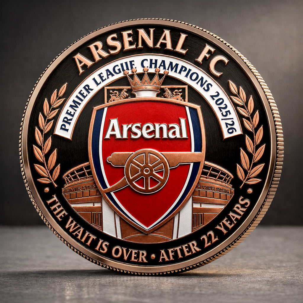 Arsenal FC Premier League Champions 25/26 Commemorative Coin – TANTN23040