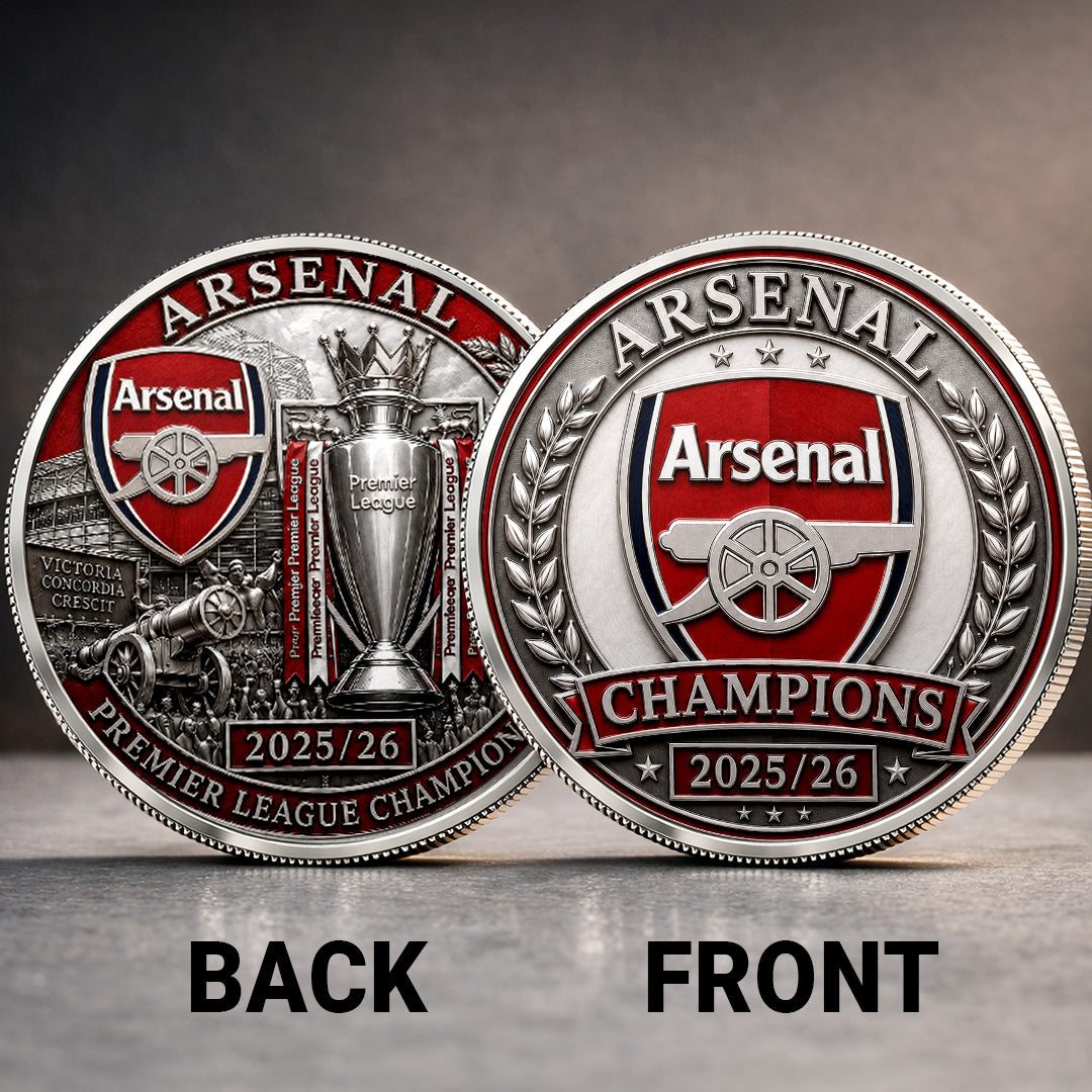 Arsenal FC Premier League Champions 25/26 Commemorative Coin – TANTN23114