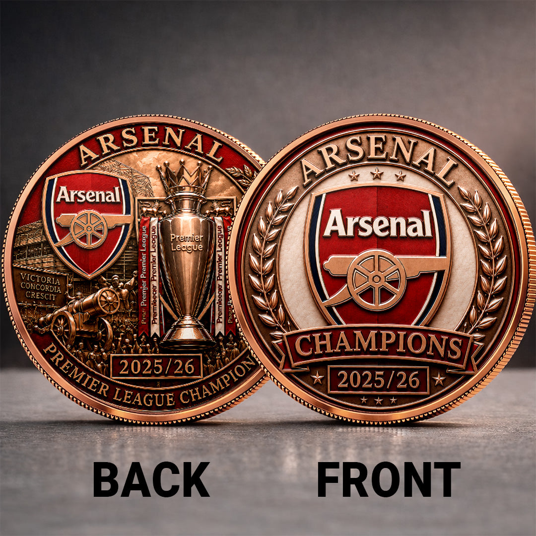 Arsenal FC Premier League Champions 25/26 Commemorative Coin – TANTN23114
