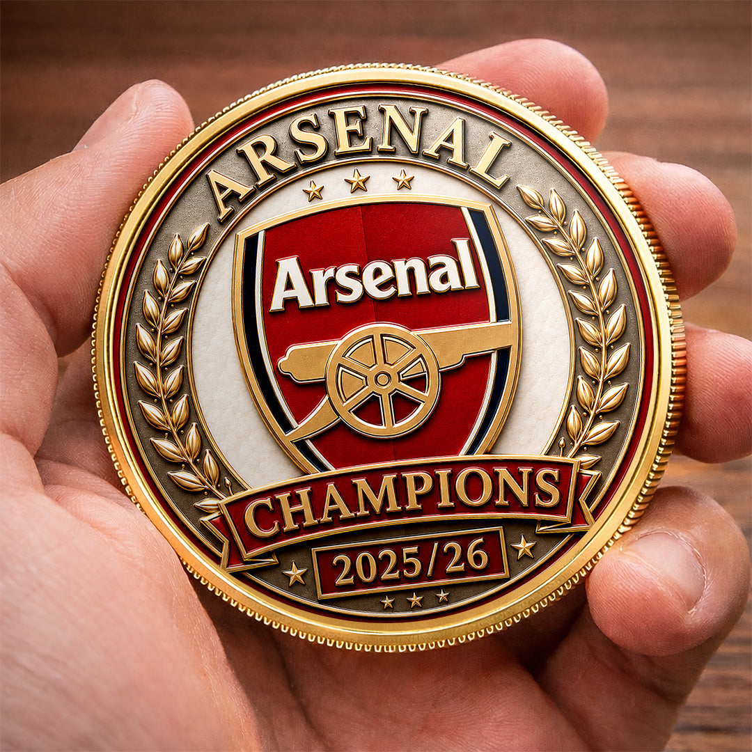 Arsenal FC Premier League Champions 25/26 Commemorative Coin – TANTN23114