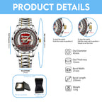 Arsenal FC Premier League Champions 25/26 Alloy Luxury Quartz Watch – TANTN23117