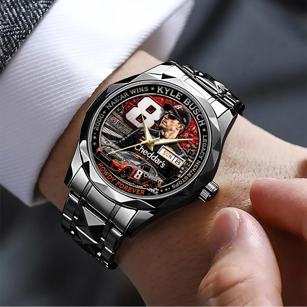 Kyle Busch Alloy Luxury Quartz Watch – TANTN23202