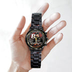 Kyle Busch Black Stainless Steel Watch – TANTN23203