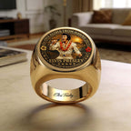 Elvis Presley 3D Engraved Ring – TANTN23235