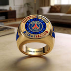 Paris Saint-Germain Champions of Europe 25/26 3D Engraved Ring – TANTN23293