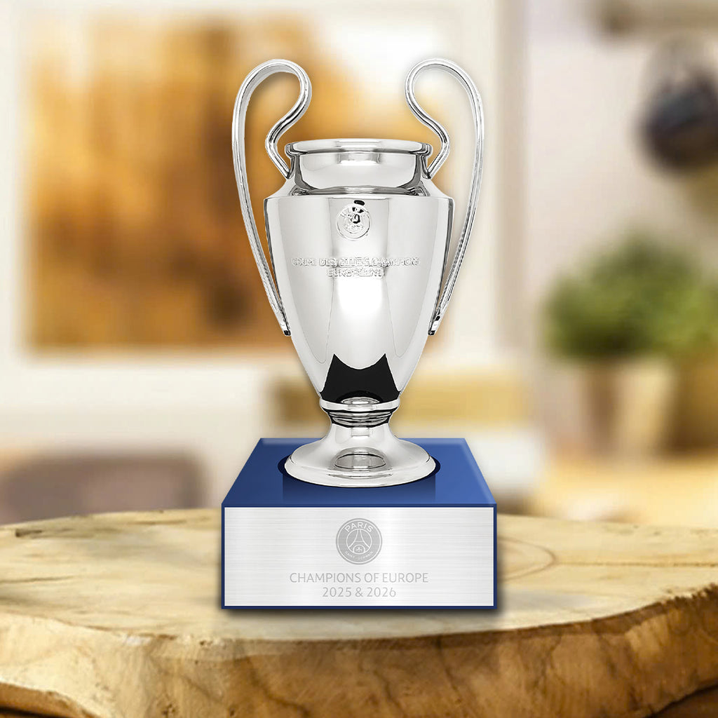 Paris Saint-Germain Champions of Europe 25/26 Custom Shape Acrylic Plaque – TANTN23316