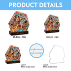 Elvis Presley Custom Shape Acrylic Light Box – TANTN23457
