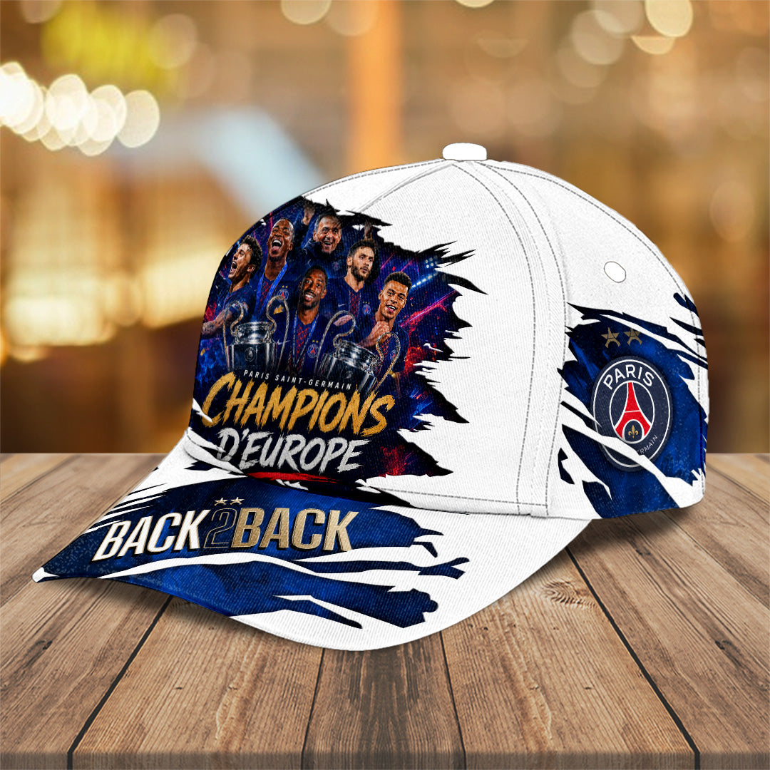 Paris Saint-Germain Champions of Europe 25/26 Classic Cap – TANTN23547