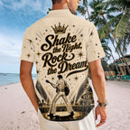 Elvis Presley Short Sleeve Button-Down Shirt – TANTN23966