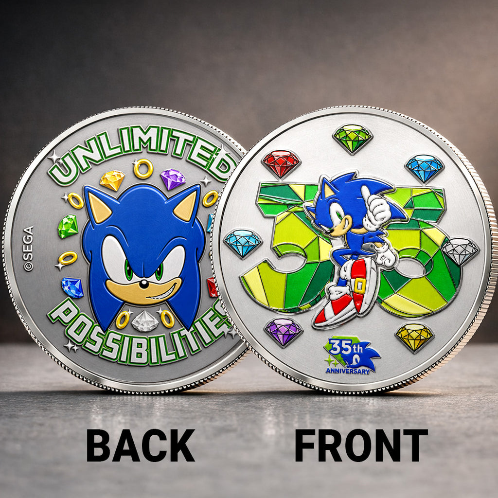 Sonic the Hedgehog 35th Anniversary Commemorative Coin – TANTN23986