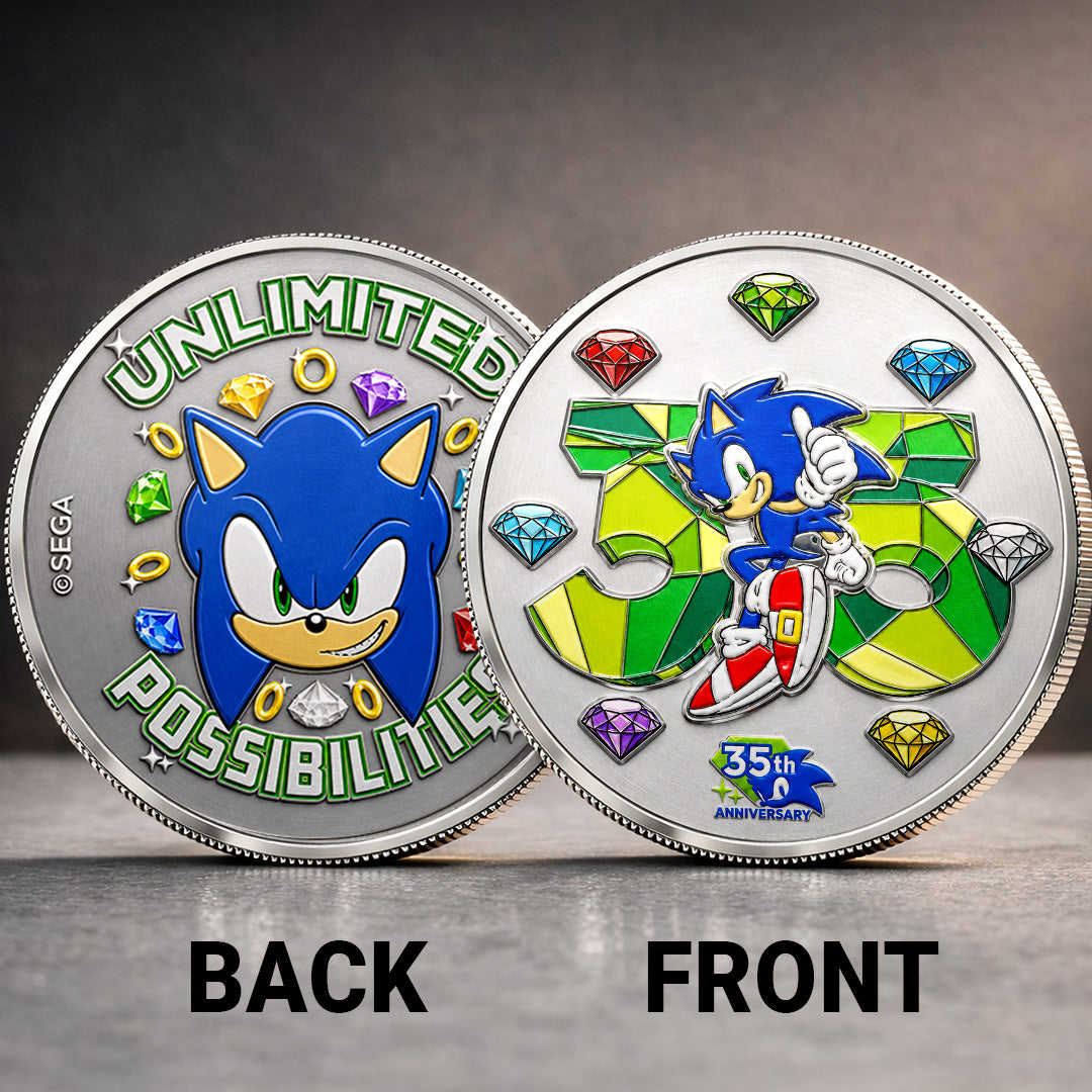 Sonic the Hedgehog 35th Anniversary Commemorative Coin – TANTN23986