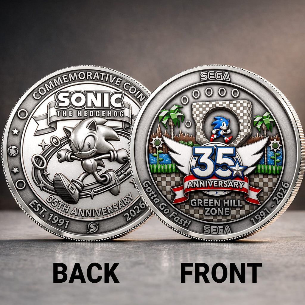 Sonic the Hedgehog 35th Anniversary Commemorative Coin – TANTN23990
