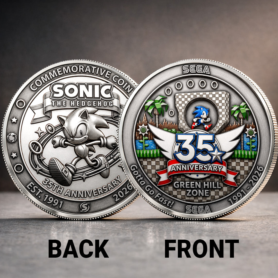 Sonic the Hedgehog 35th Anniversary Commemorative Coin – TANTN23990