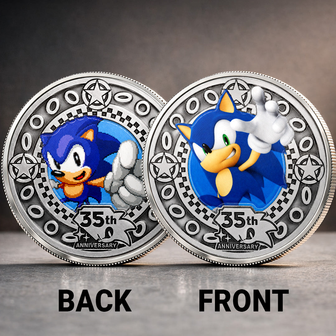 Sonic the Hedgehog 35th Anniversary Commemorative Coin – TANTN24051