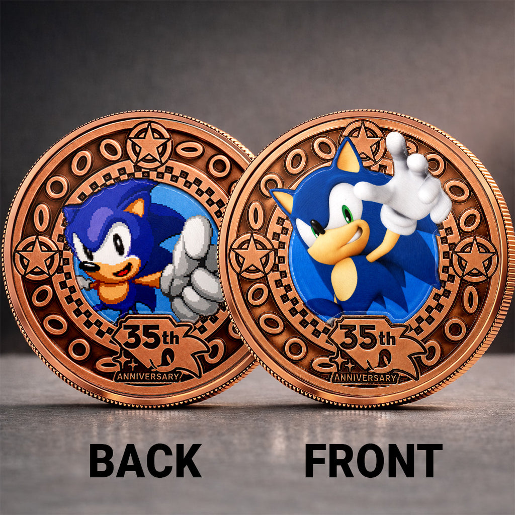 Sonic the Hedgehog 35th Anniversary Commemorative Coin – TANTN24051