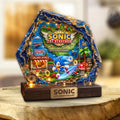 Sonic the Hedgehog 35th Anniversary Custom Shape Acrylic Plaque – TANTN24056