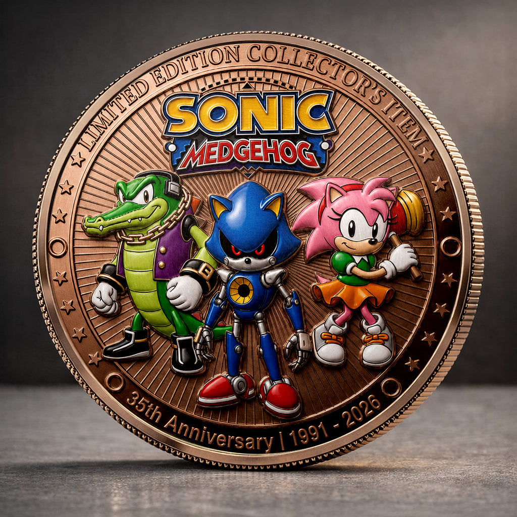 Sonic the Hedgehog 35th Anniversary Commemorative Coin – TANTN24063