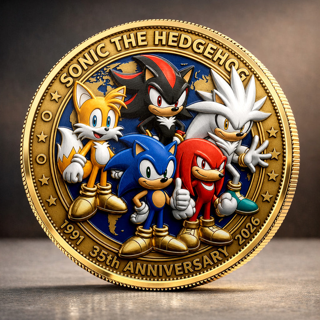 Sonic the Hedgehog 35th Anniversary Commemorative Coin – TANTN24065