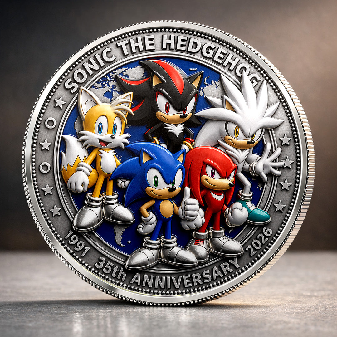 Sonic the Hedgehog 35th Anniversary Commemorative Coin – TANTN24065