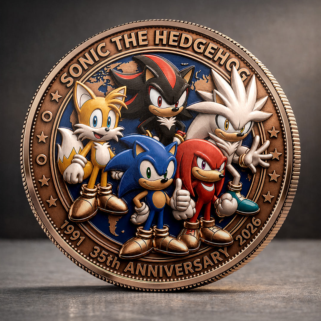 Sonic the Hedgehog 35th Anniversary Commemorative Coin – TANTN24065