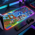 Sonic the Hedgehog 35th Anniversary Custom Gaming Desk Mat – TANTN24092