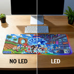 Sonic the Hedgehog 35th Anniversary Custom Gaming Desk Mat – TANTN24092