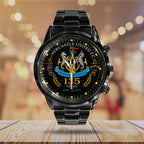 Newcastle United 135th Anniversary Black Stainless Steel Watch - TANTN24185