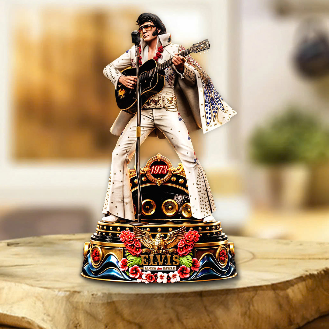 Elvis Presley Custom Shape Acrylic Plaque – TANTN24330
