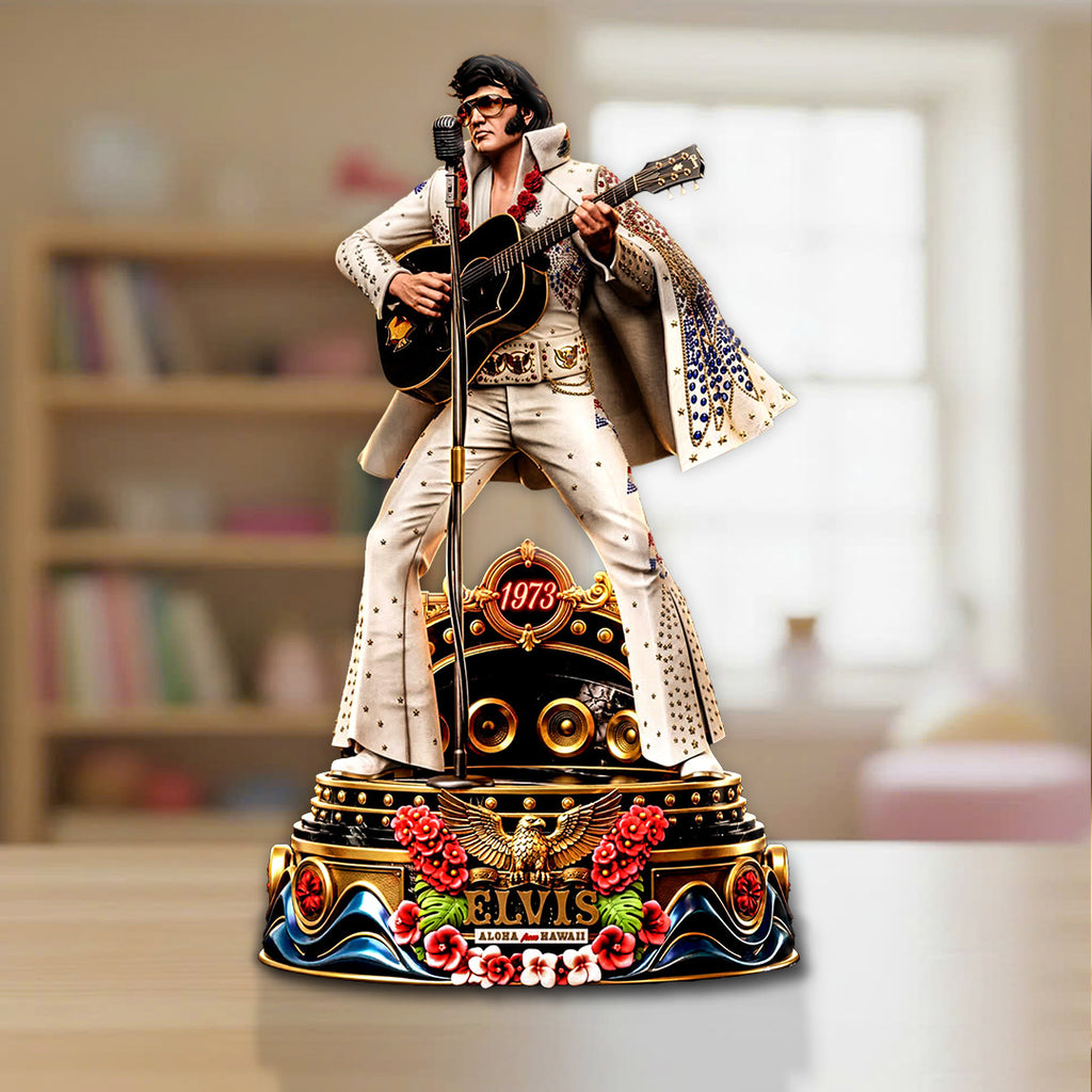 Elvis Presley Custom Shape Acrylic Plaque – TANTN24330