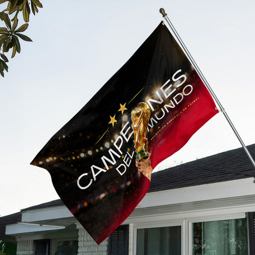 Spain National Team 2026 FIFA World Cup Champions 3D Double-side House Flag – TANTN24376