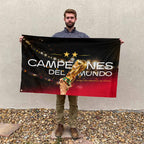 Spain National Team 2026 FIFA World Cup Champions 3D Double-side House Flag – TANTN24376
