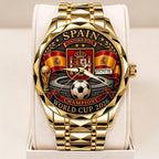 Spain National Team 2026 FIFA World Cup Champions Alloy Luxury Quartz Watch - TANTN24400