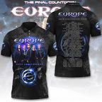 Europe 40th Anniversary Tour 2026 3D Apparel – TANTN24547