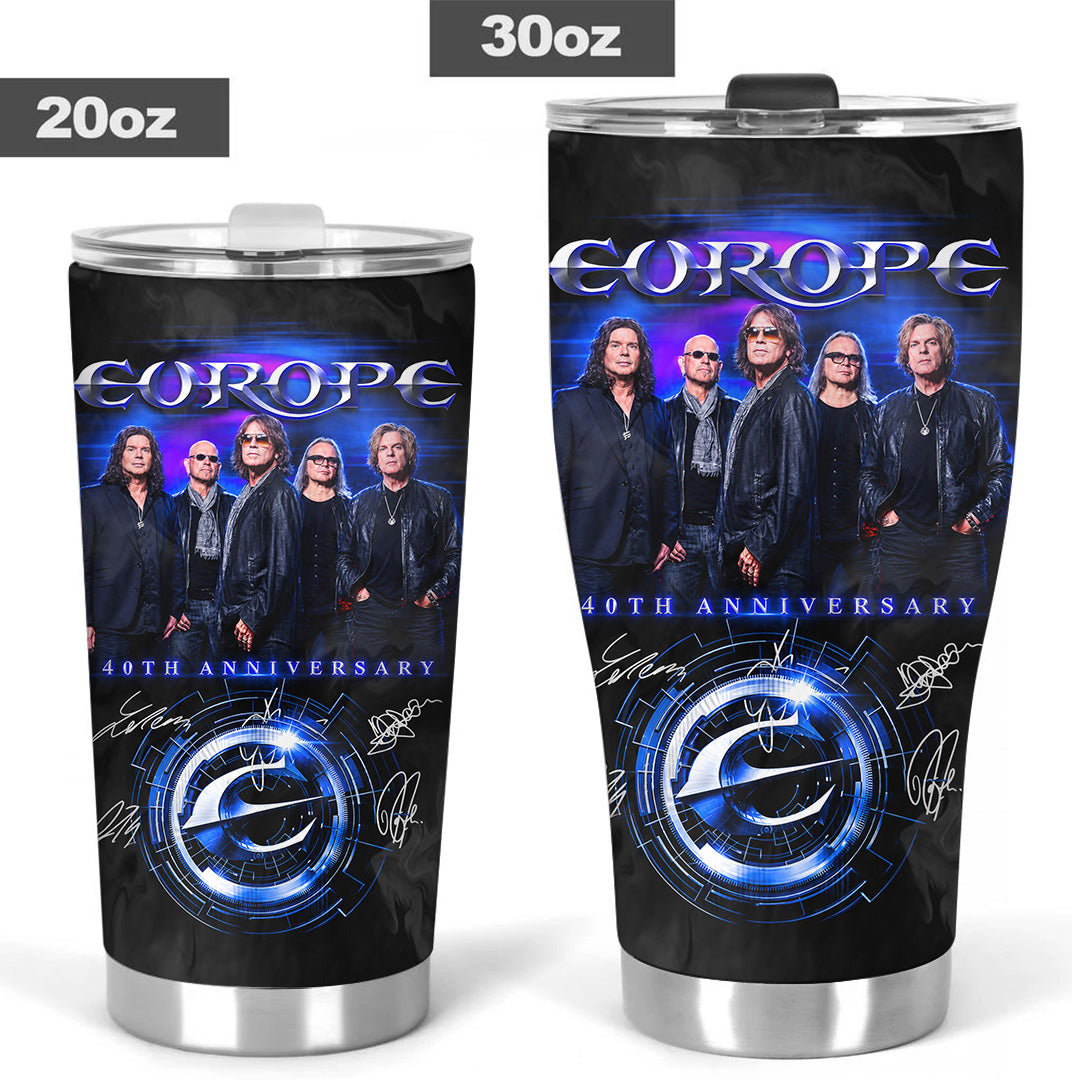 Europe 40th Anniversary Tour 2026 Tumbler Cup – TANTN24548