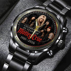 Mötley Crüe 45 Years Anniversary Black Stainless Steel Watch - TANTN24551