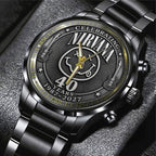 Nirvana 40th Anniversary Black Stainless Steel Watch - TANTN24641