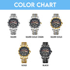 Oasis 35th Anniversary Alloy Luxury Quartz Watch - TANTN24650