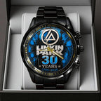 Linkin Park 30th Anniversary Black Stainless Steel Watch - TANTN24655